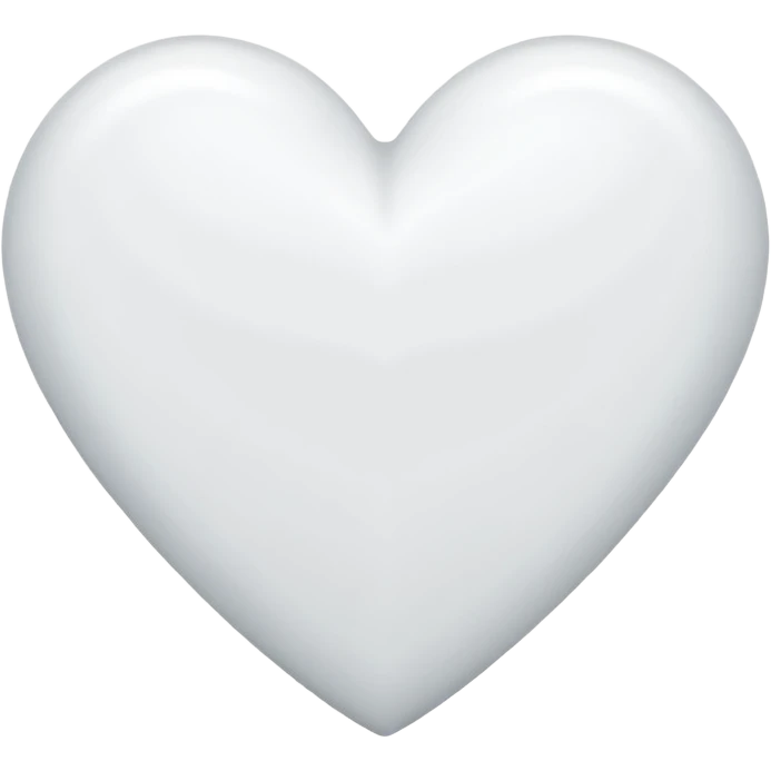 white heart emoji