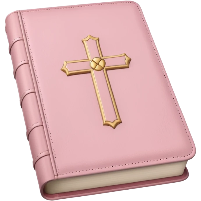 light pink Bible emoji  emoji