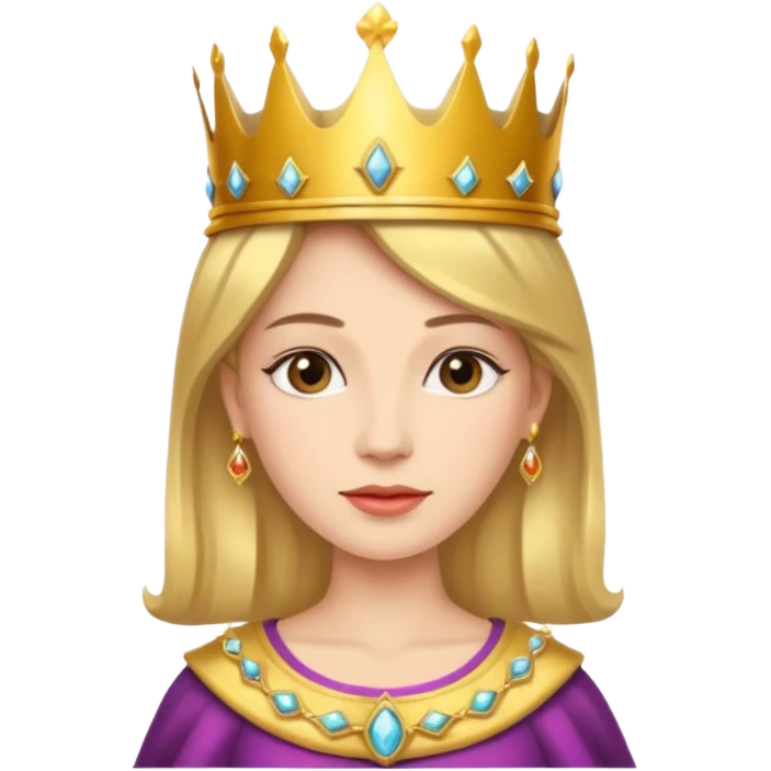 Mujer reina emoji
