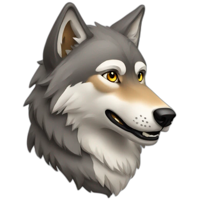 wolf emoji