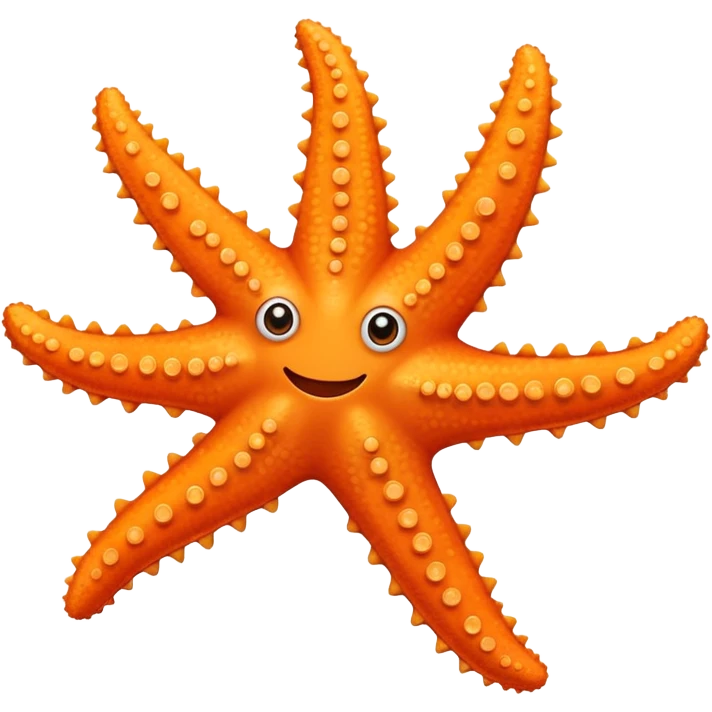realistic starfish emoji
