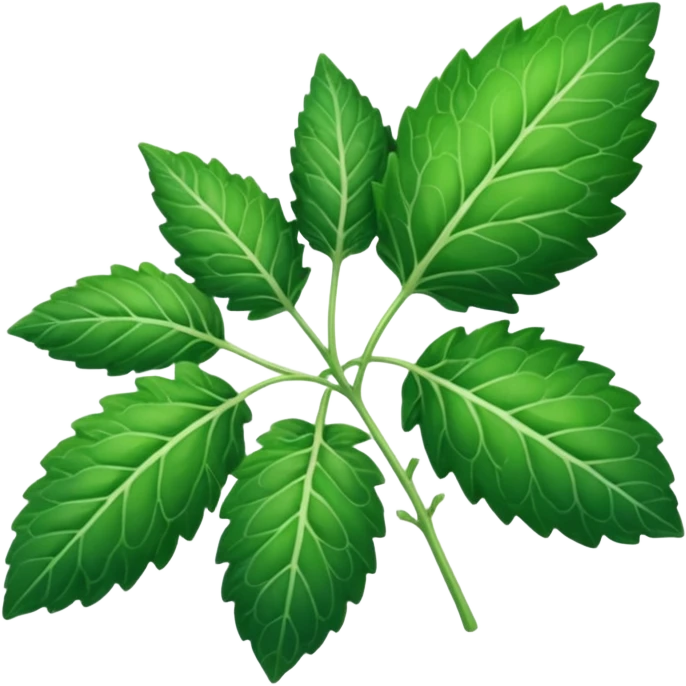 patchouli leaves emoji