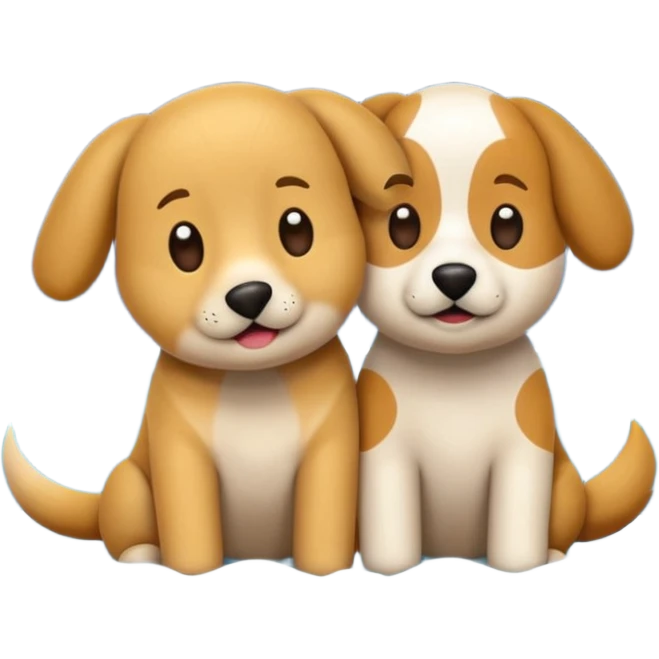 crea un emoji de buenas noches con texto : Buenas noches Javier y Tobi. Javier es un profesor y Tobi q sea un perro emoji