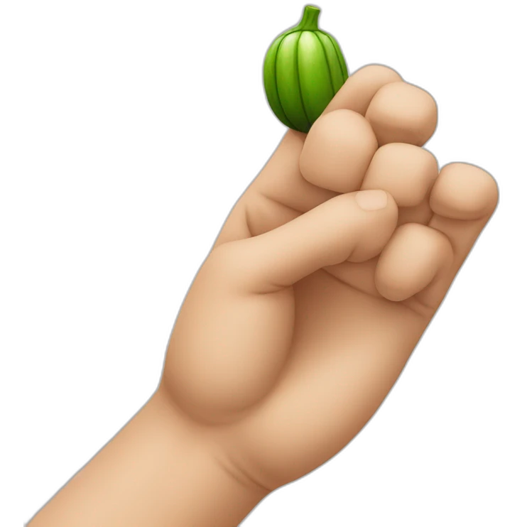 hand squash emoji