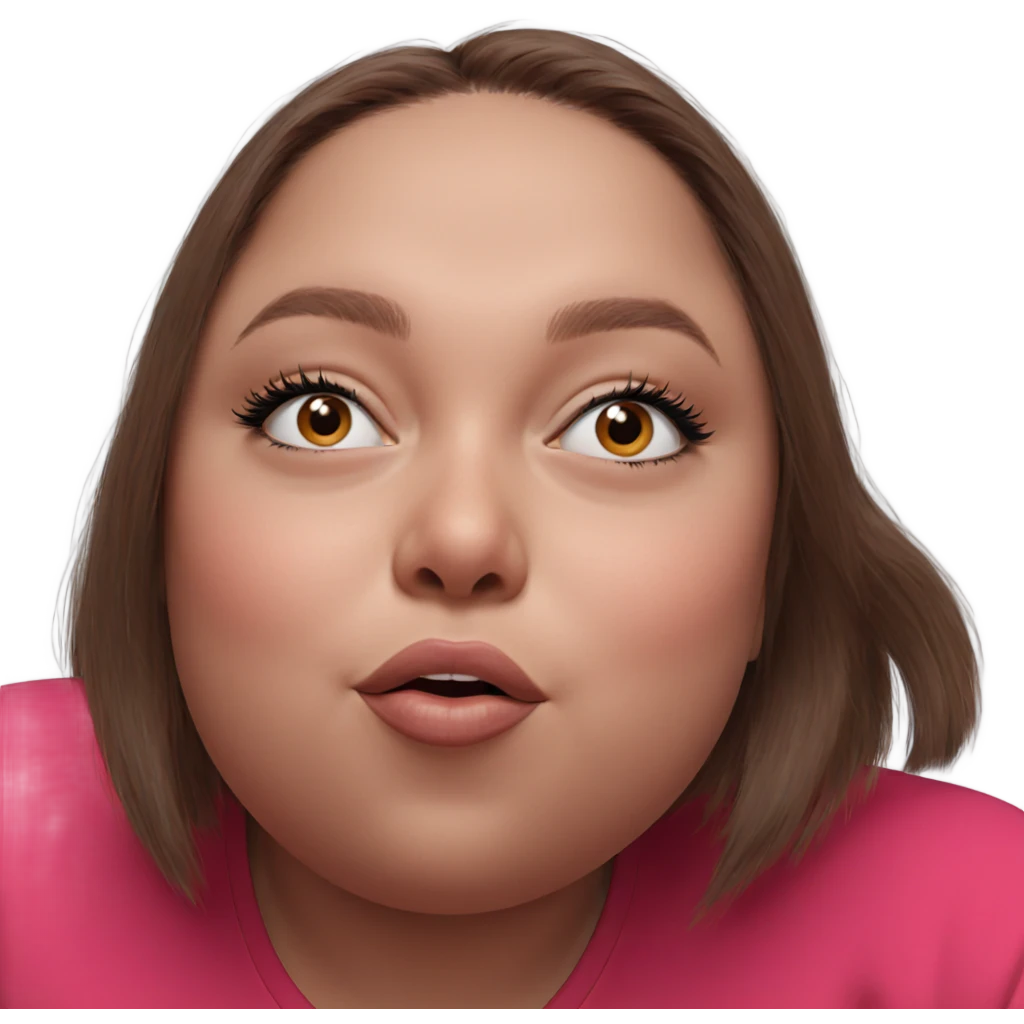 realistic portrait of girl emoji