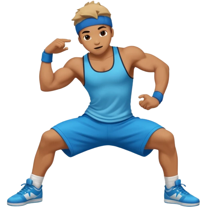Breakdancer (freeze) emoji