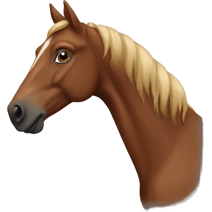 Brown horse  emoji