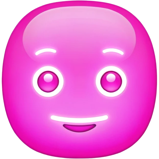 Pink led lights emoji