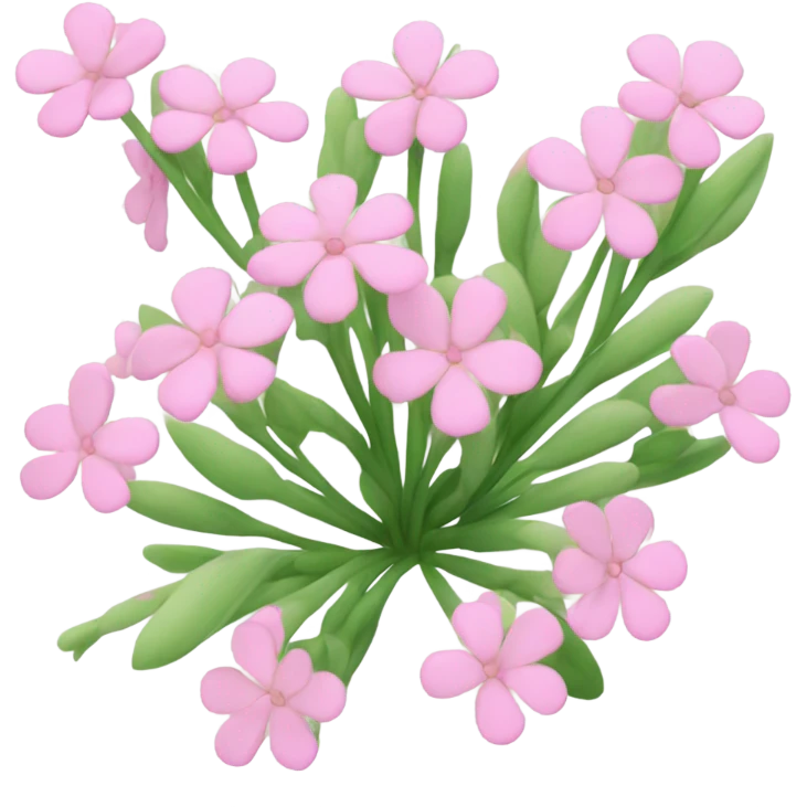 Cute pink Flowers emoji