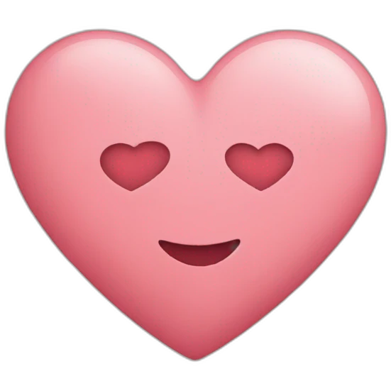 Half a heart emoji