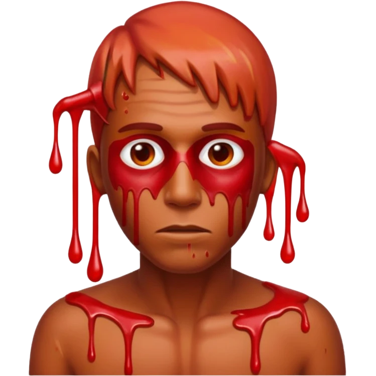 red inscticidier man emoji