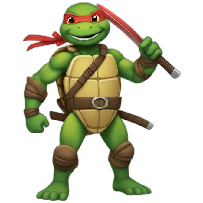 Ninja turtle emoji