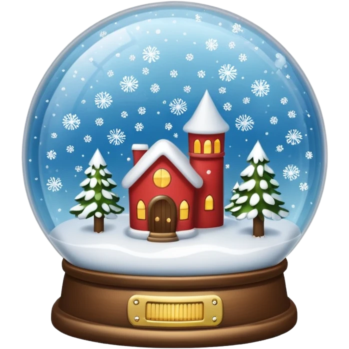snow globe emoji