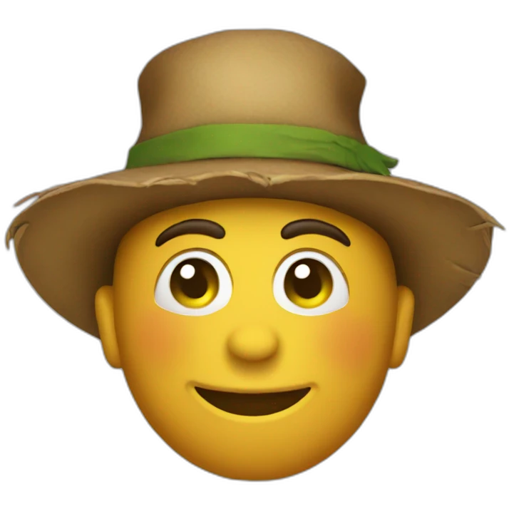 Scarecrow emoji