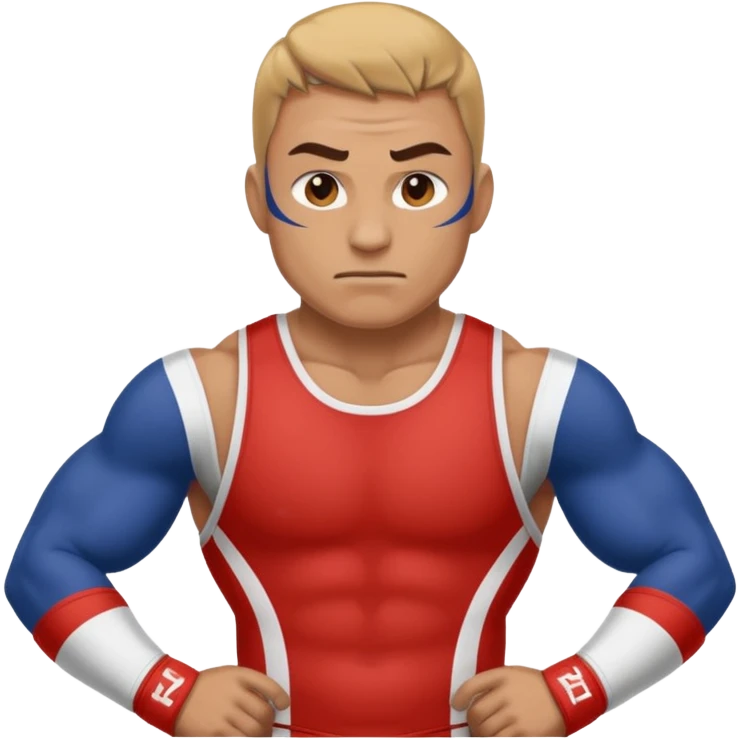 a wrestler emoji