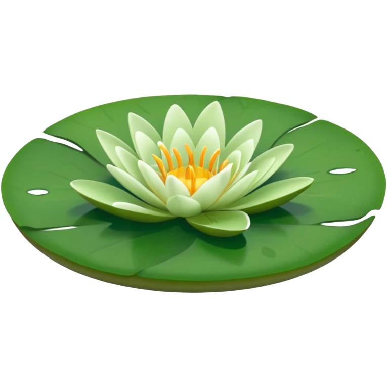Lily pad only emoji