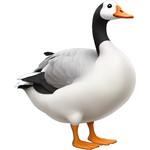a silly goose emoji