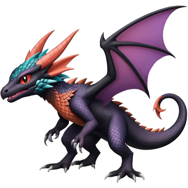 Salandit-Nargacuga-Noibat-Noivern-Hybrid (Full body) emoji