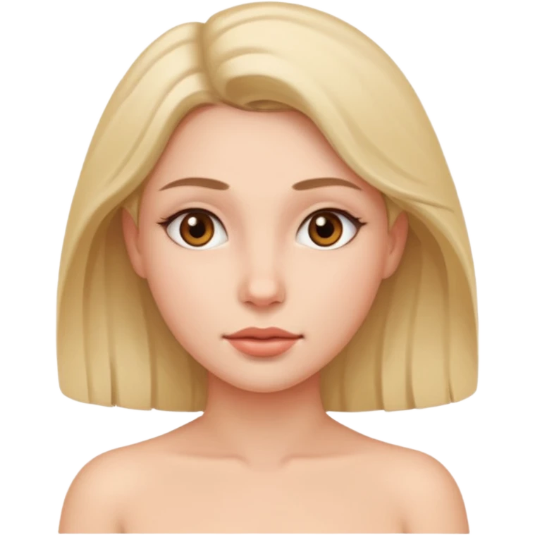 Woman without clothes  emoji