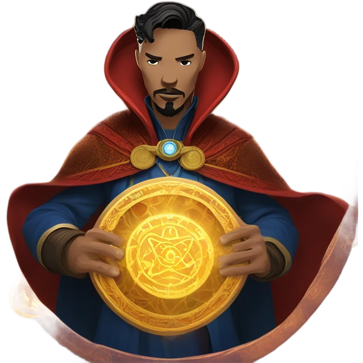Dr strange using his shield  emoji