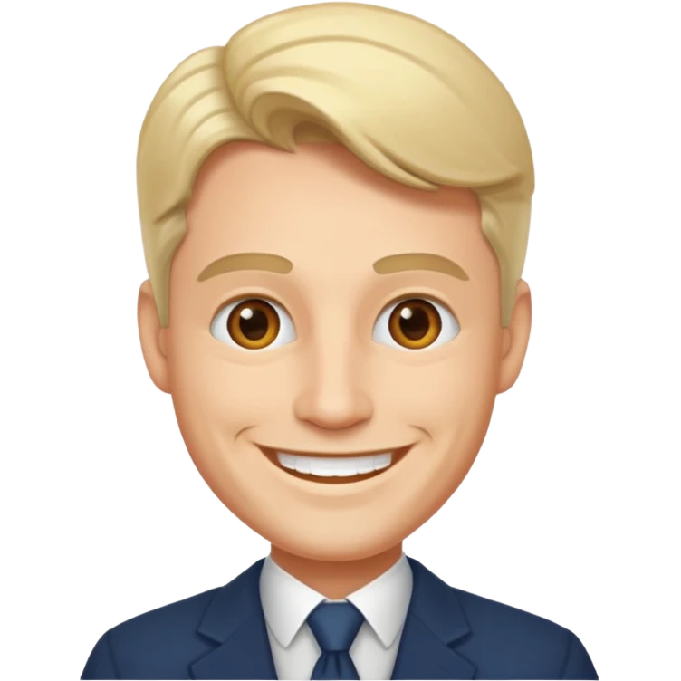 Rich, charismatic man  emoji