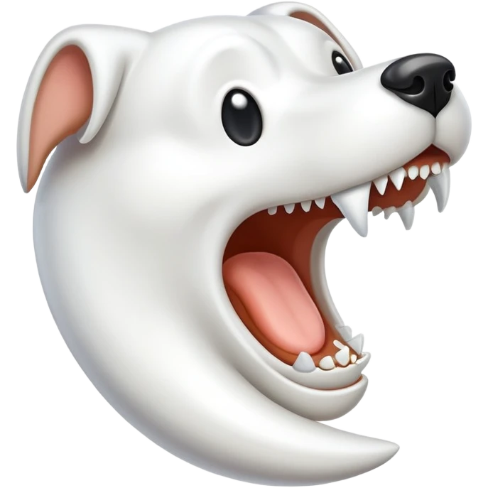 dog tooth emoji