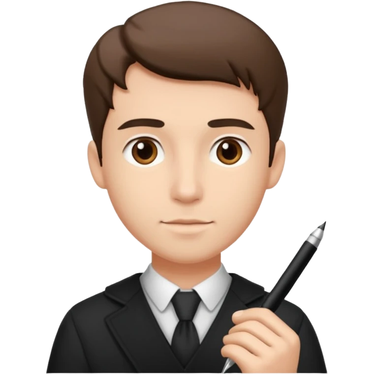 TŞK yazan yakışıklı adam emoji