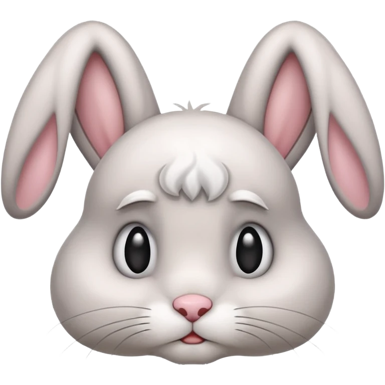 Bunny sad emoji
