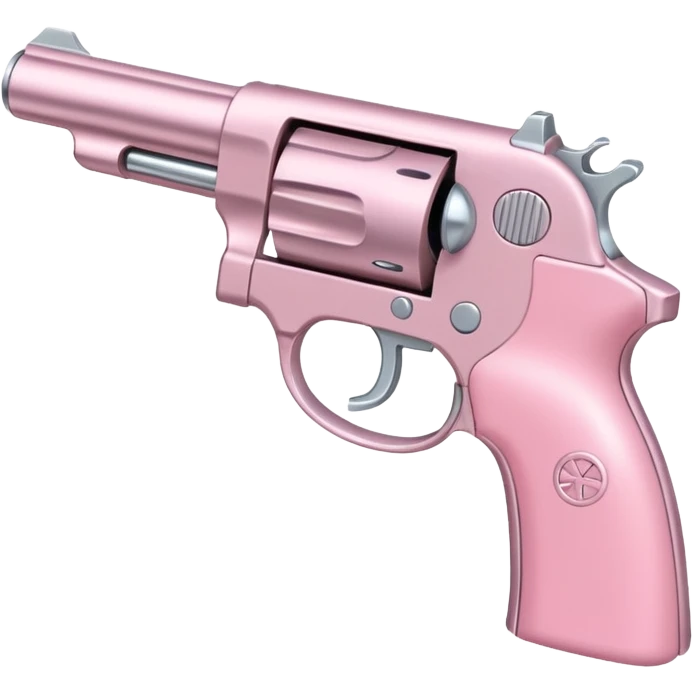 pastel pink pistol emoji