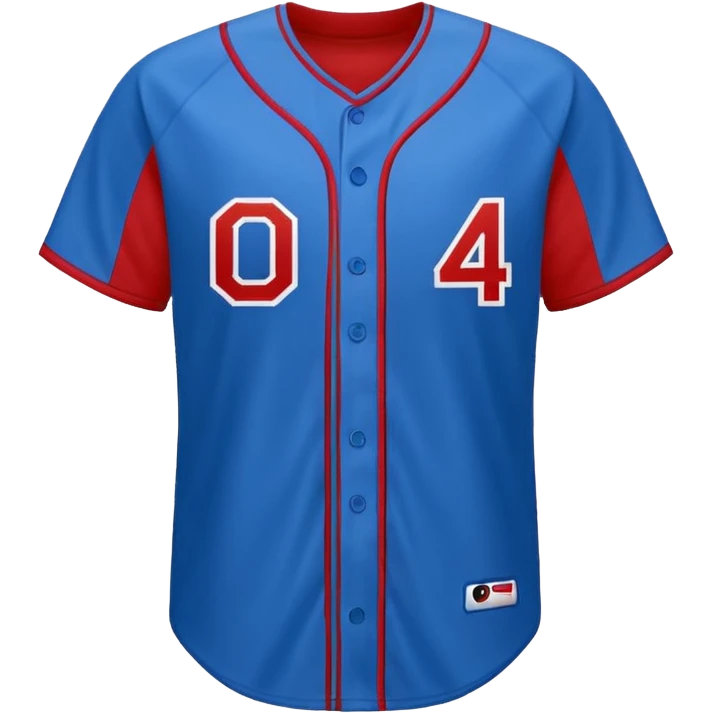 baseball jersey blue (#00A3E0) and red (#F9423A) emoji
