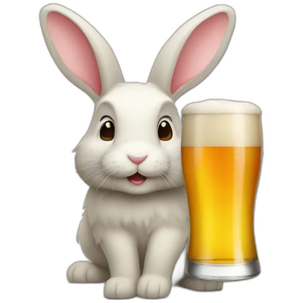 Lapin bière emoji