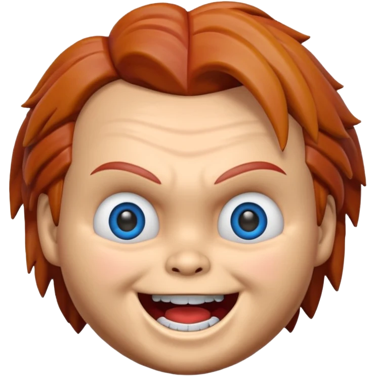 Un emojin de chuky emoji