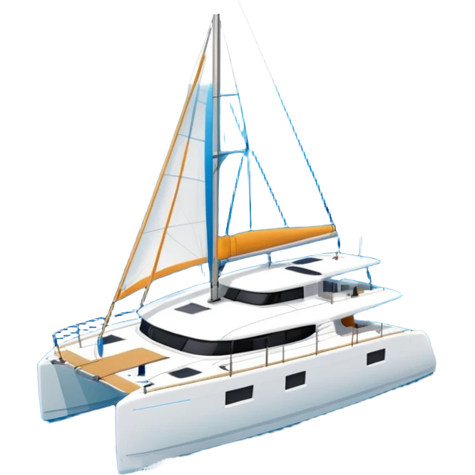 Make me a lagoon 43 catamaran emoji