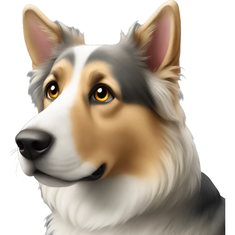 A swiss shepherd emoji
