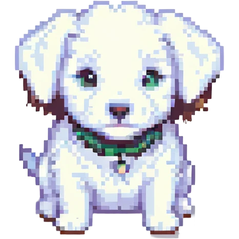white cute puppy emoji