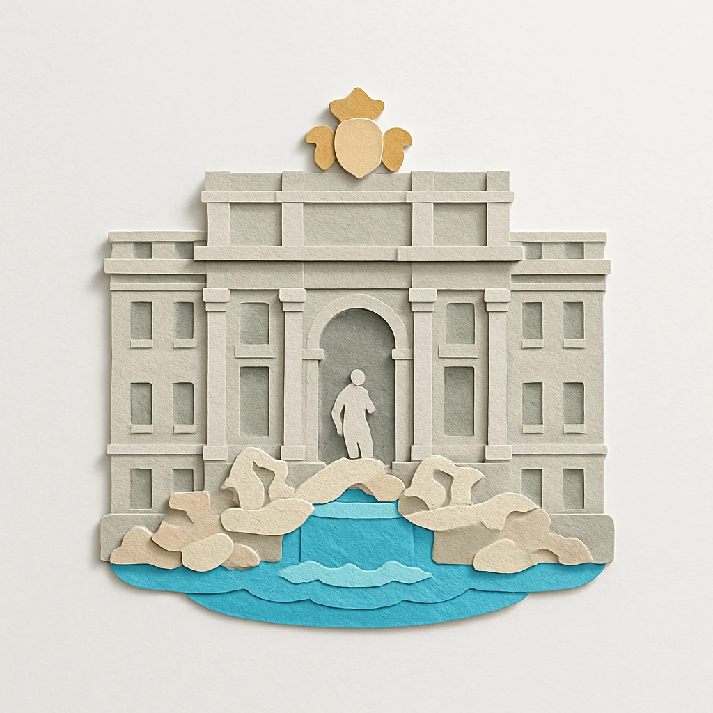 trevi fountain emoji