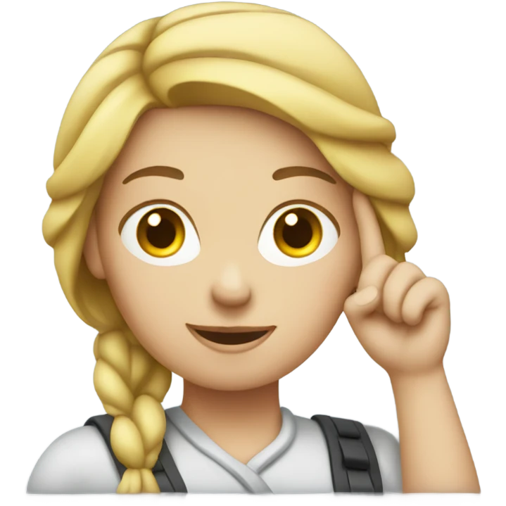 White woman fixing a car  emoji