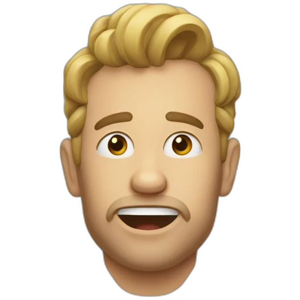 gigachad mewing emoji