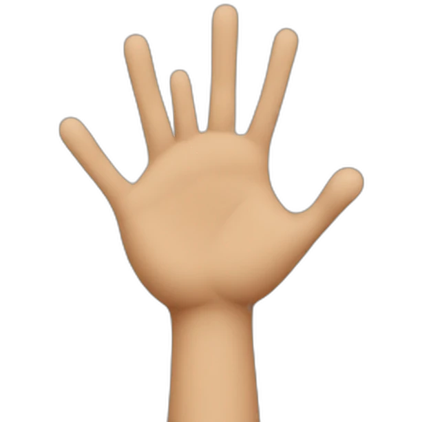 Z with hands emoji