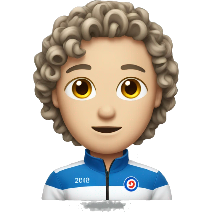 Curling athlete  emoji