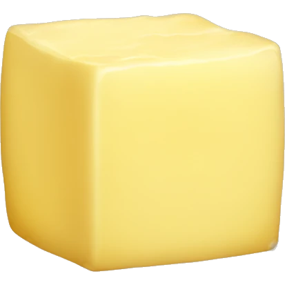 cube of butter emoji