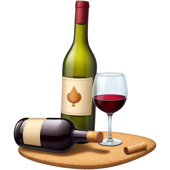wine bottle on floor emoji