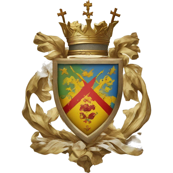 coat of arms of holy emoji