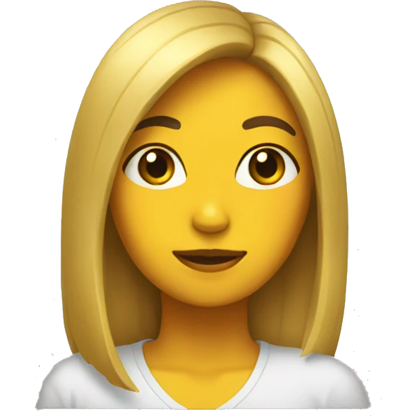 Chica emoji