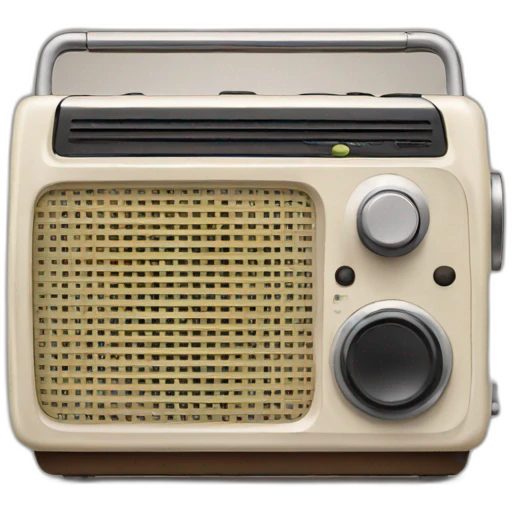 braun radio emoji