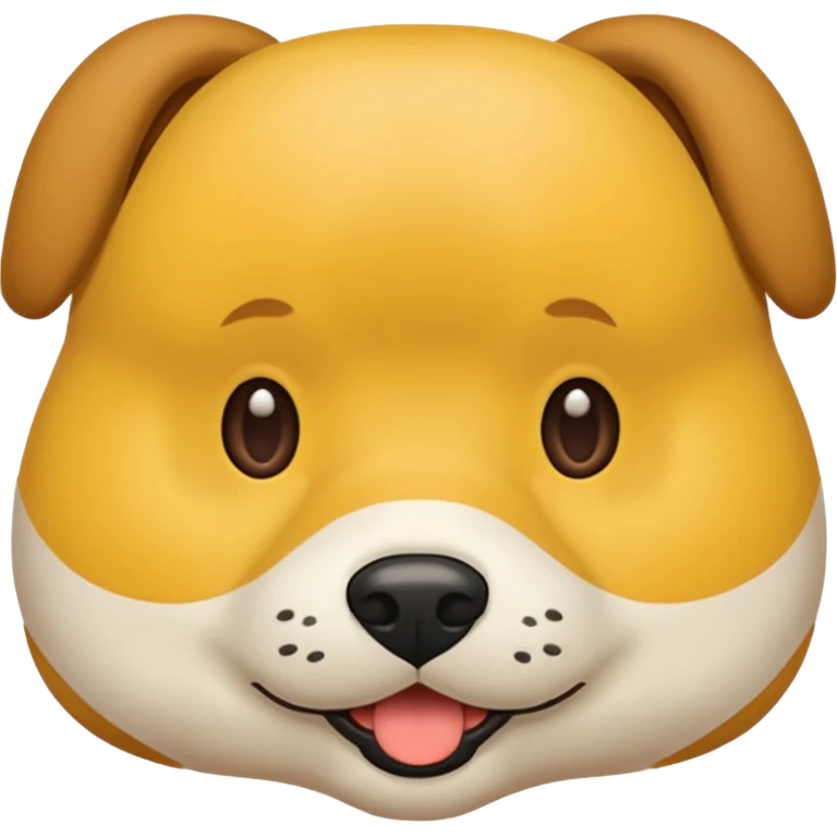 CHIEN QUI JAPPE emoji