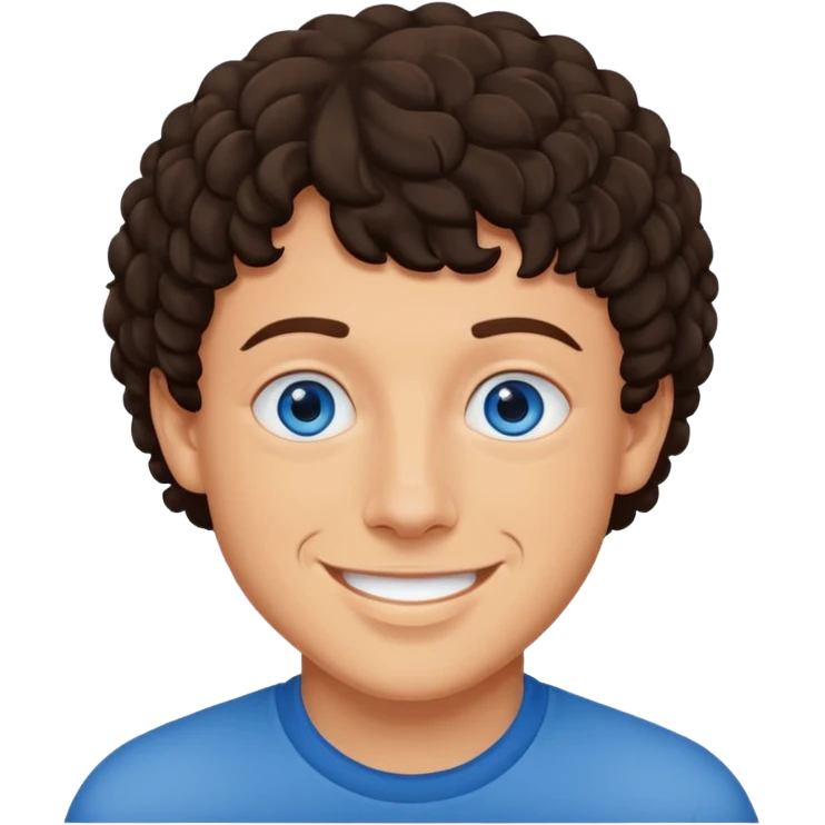 Jack Harlow with blue eyes emoji