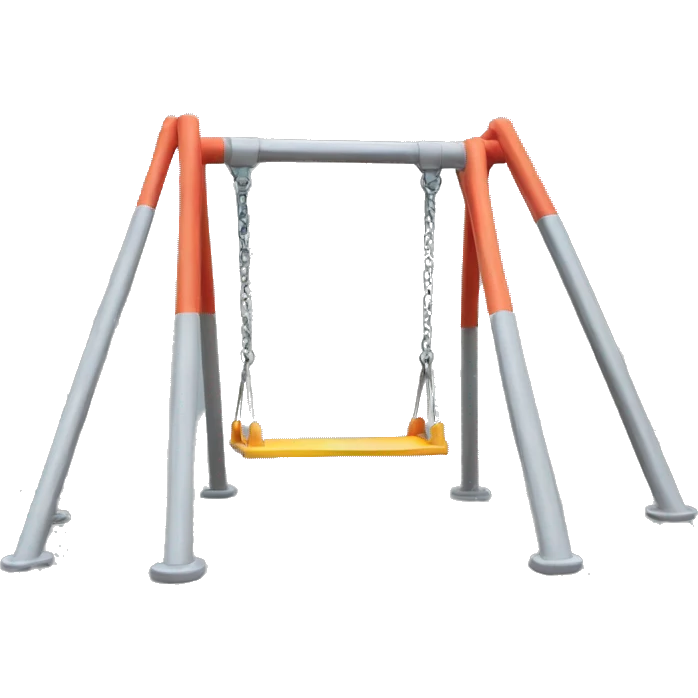 Metal swing set emoji