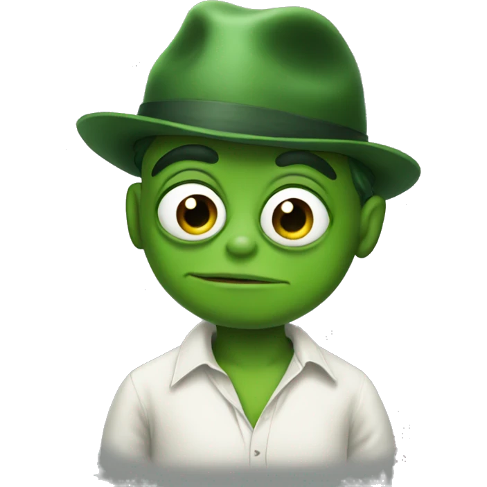 pepe the frog a school boy emoji