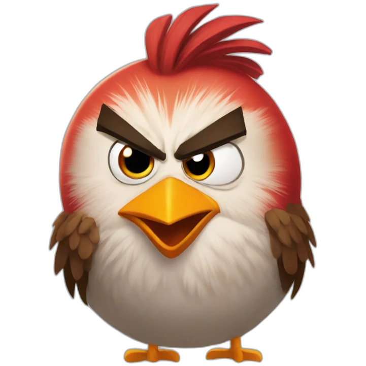angry birds sparrow emoji